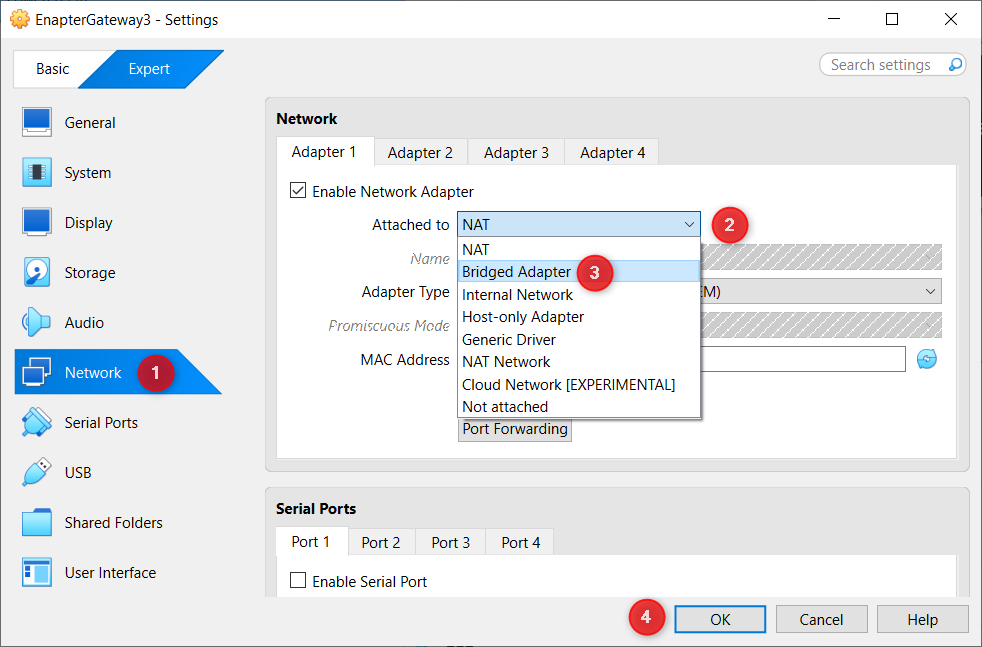 Network Settings